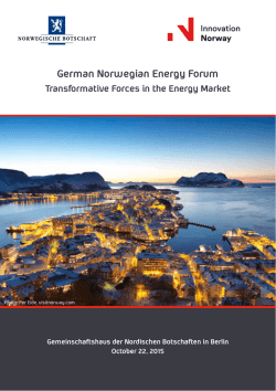 German Norwegian Energy Forum