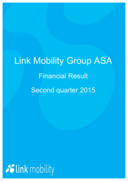 Link Mobility Group ASA