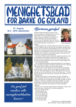 2015-2 - Flekkefjord kirkelige fellesråd