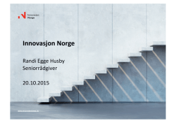 151020 Innovasjon Norge