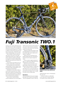Fuji Transonic TWO.1