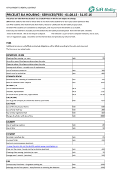 Prices on this list