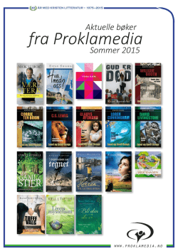 PM Aktuelle bøker_sommer 2015_opt