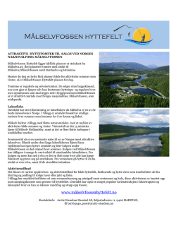 www.målselvfossenhyttefelt.no
