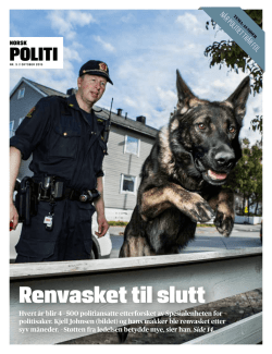 Norsk Politi nr 3 2015
