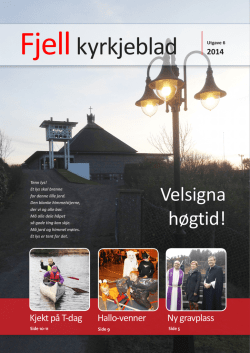 Fjell kyrkjeblad 2014