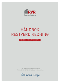 RVR-håndbok 2015