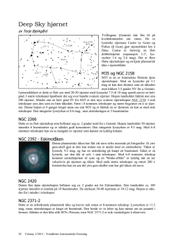 Rapporter fra Merkur-passasjen - Trondheim Astronomiske Forening