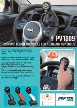 KIVI PV 1009 Produktblad - Rep