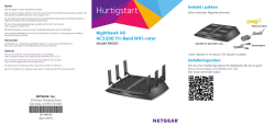 Oppstartsveiledning for Nighthawk X6 AC3200 Tri-Band WiFi