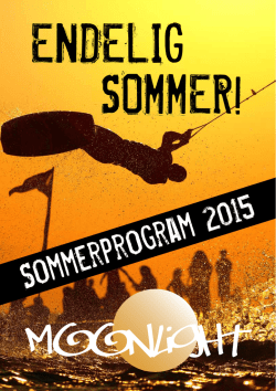 Sommerprogram 2015