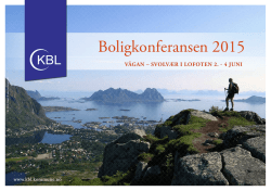 Boligkonferansen 2015 i pdf