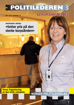 Lensmannsbladet nr 1 2015