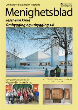 Jessheim kirke Ombygging og utbygging s.8