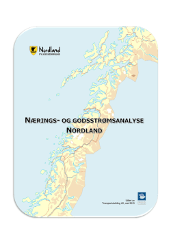 og godsstrømsanalyse i Nordland