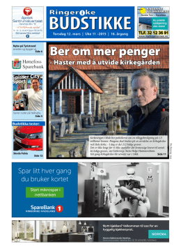 Ber om mer penger