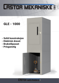 GLE - 1000 - Castor Mekaniske AS