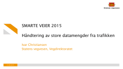Statens Vegvesen Store trafikkdata - IC -Felix_170915