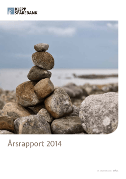 Årsrapport 2014