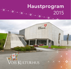 Haustprogram - Voss bibliotek