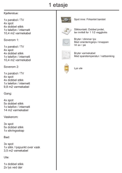 1 etasje - ByggeBolig.no