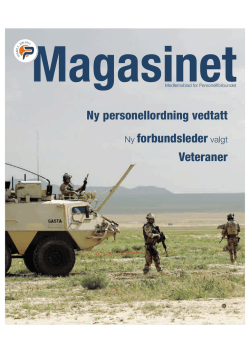 Pefo-Magasinet, Juni 2015