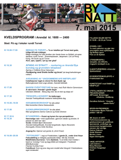 Kulturprogram 2015