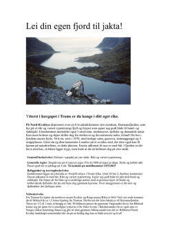 Lei din egen fjord til jakta-2015