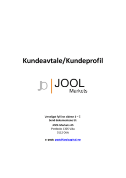 denne PDF-filen - JOOL Capital Partner