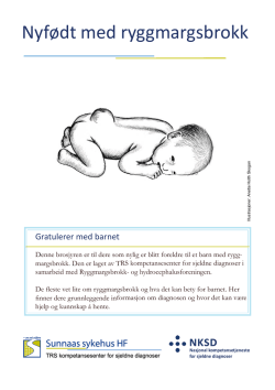 Nyfødt med ryggmargsbrokk