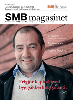SMB Magasin 1/2015