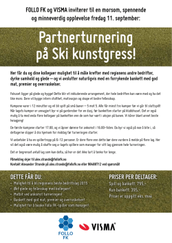 Follo FK og Vismas partnerturnering 2015