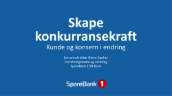 SPareBank 1 SR-Bank Kunde i kanalsamspill