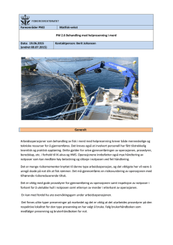 endret 08.07.2015 - Fiskeridirektoratet