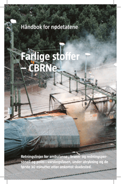 Farlige stoffer – CBRNe - Direktoratet for samfunnssikkerhet og