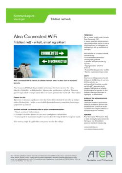 Atea Connected WiFi