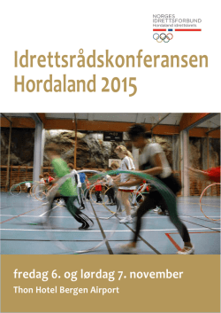 invitasjon - Norges idrettsforbund