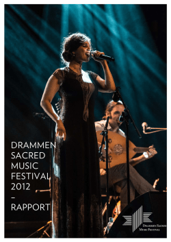 Festivalrapport 2012 (Norsk)