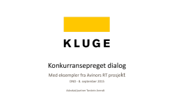 Arendt Kluge_Konkurransepreget dialog