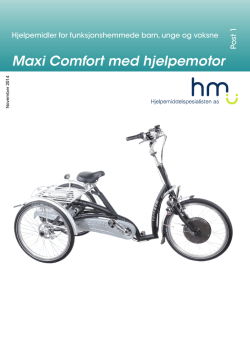 Maxi Comfort hjelpemotorer