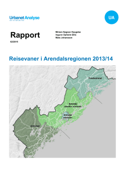 Arendalsregionen - Statens vegvesen