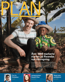 Året 1994 markerte starten på Rwandas nye tidsregning