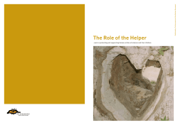 The Role of the Helper