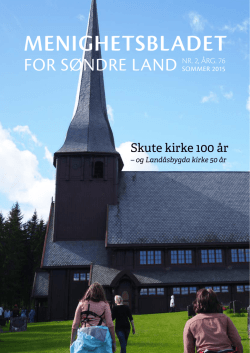 Sommer 2015 - Kirken i Søndre Land