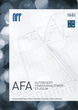 AFA 2015 - 2017