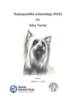 Rasespesifikk avlsstrategi (RAS) for Silky Terrier