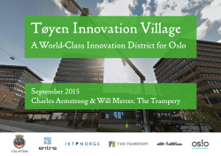 Tøyen Innovation Village - IKT
