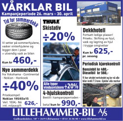 VÅRKLAR BIL - Lillehammer Bil