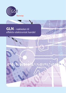 GLN– nøkkelen til effektiv elektronisk handel