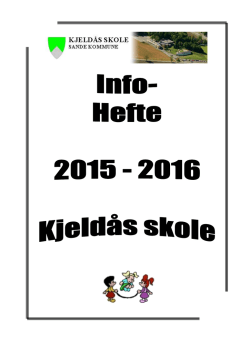 Infohefte - Sande kommune